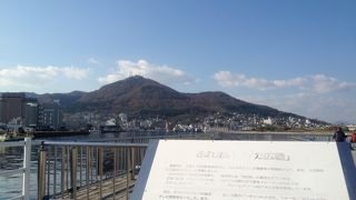 日中にここから観る函館山がイイね！