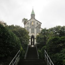 「大浦天主堂」拝観後…