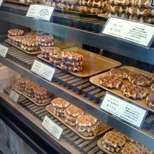 おいしそうなフレーバーが並びます。