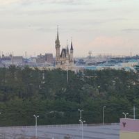 部屋からシンデレラ城が！