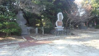 久松氏が居城とした阿久比の城跡