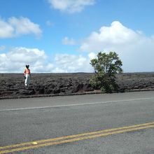 果てしなく続く溶岩大地