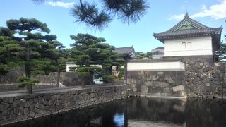 こじんまりした門