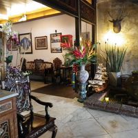 プラナカン美が溢れるロビー