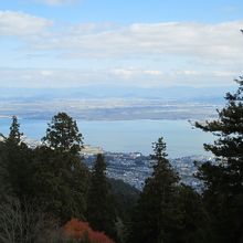 食事処からの眺めです。