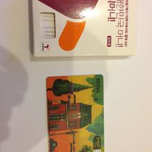 コンビニで使えるなんてのT-MONEYカード...