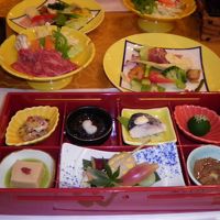 夕食はレストランで