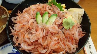 生桜海老がおいしい