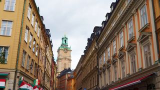 ストックホルムの下町