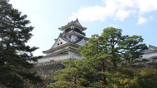 アクセスしやすいコンパクトな城