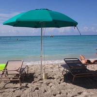 美しいビ−チが目の前にあります。