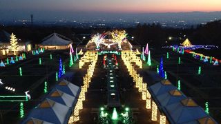 イルミネーションがきれい。