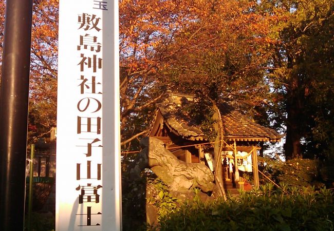 敷島神社内にあります