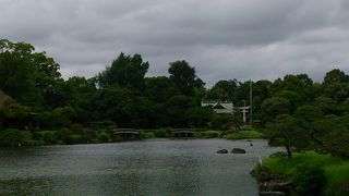 歴史を感じる公園