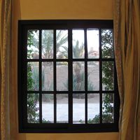 客室の窓からの眺め