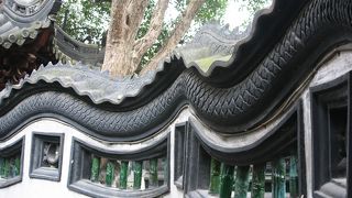 中国らしさを感じられる庭園