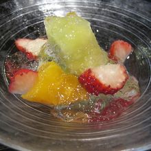 デザートも美味しかったです。