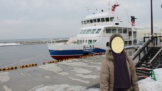 ああ、無情…全く流氷なし。