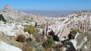 ウチヒサールやローズバレーまで見渡せます