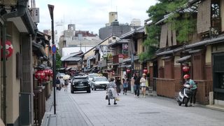 京都らしい町並み！