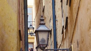 ストックホルムで最も狭い通り