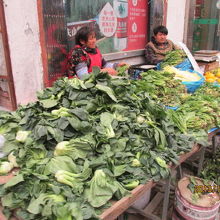 住民の市場です。