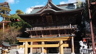 桜門・鳥居見応えあり、御参り甲斐も・・・