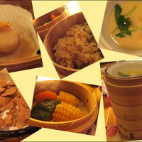 四段にもなった蒸籠蒸し。ボリュームたっぷり