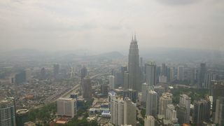 クアラルンプールを一望
