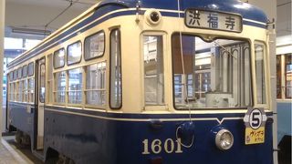 貴重な市電がたくさん