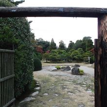 庭園入口