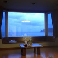 客室からオホーツク海