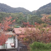 宇治川沿いの宿