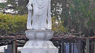 寺町の一番奥，久留米の歴史を体現するようなお寺