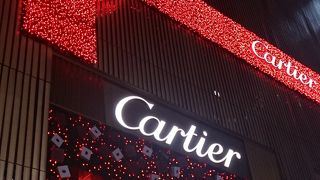 クリスマスシーズンのカルティエがキレイ！