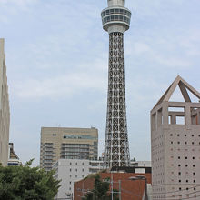 フランス橋から見たマリンタワー
