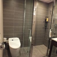 部屋はシャワーのみでした