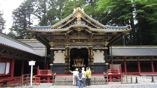 お祭りで使われる神輿がある。