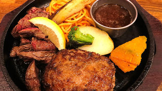 プルプルしてるハンバーグ