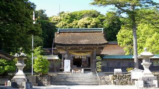 一の宮としてはやや地味