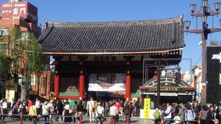 浅草寺の有名な門