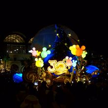 ディズニーシープラザの演出