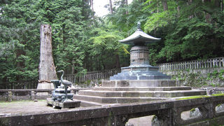 奥社の一番奥。