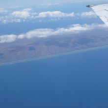 モロカイ島上空