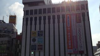 立地抜群、上野丸井