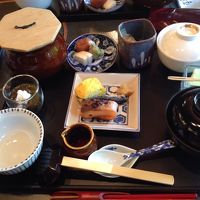 京懐石料理の「蛍」での朝粥です。大変美味しかったです。