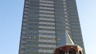 見晴らしの良いレストラン街