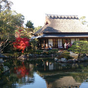 奈良公園すぐそばにある4000坪の庭園