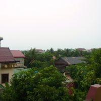 客室から見える景色。よく言えば落ち着いています