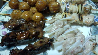 ビールのつまみ（持ち帰りの串）